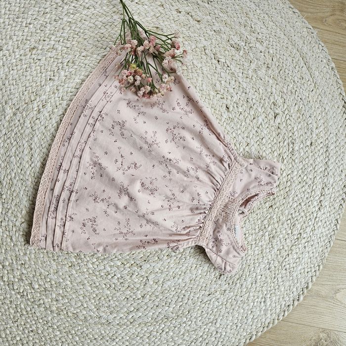 Sukienka pudrowy ròż newbie 68