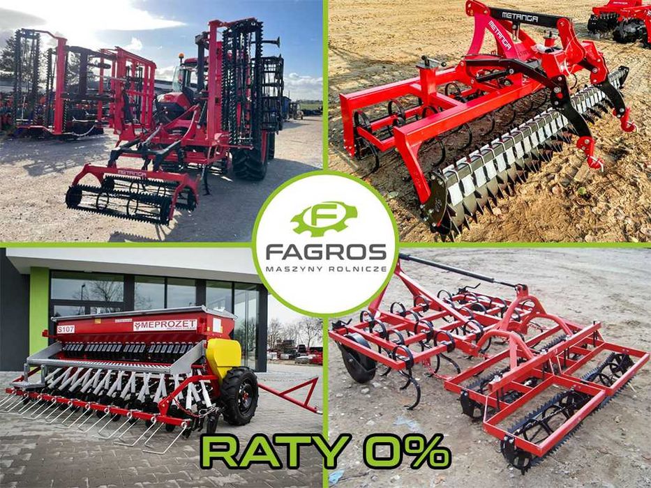 # AGREGAT UPRAWOWY Przedsiewny Uprawowo Siewny Wał SIEWNIK Głębosz