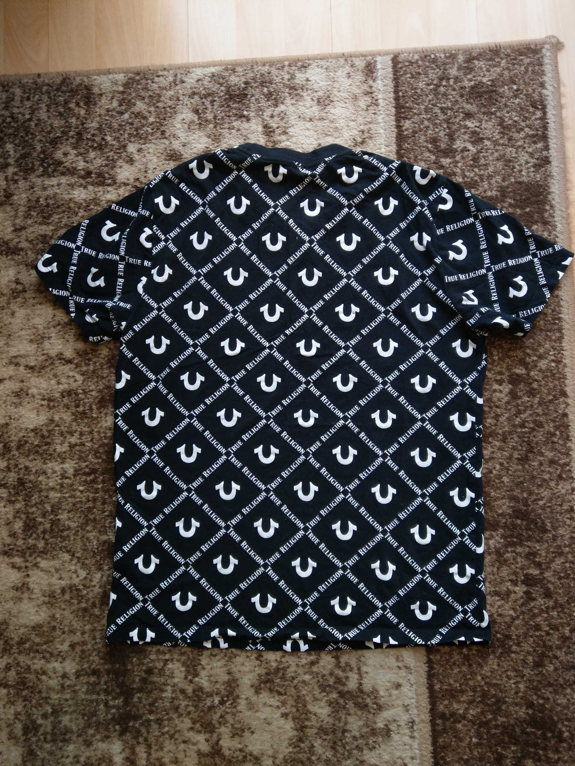 t-shirt True Religion monogram logo custom fit(unisex)
