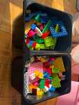 Lego duplo 11kg mix pojazdy ludziki ciuchcia kolejka klocki zwierzęta