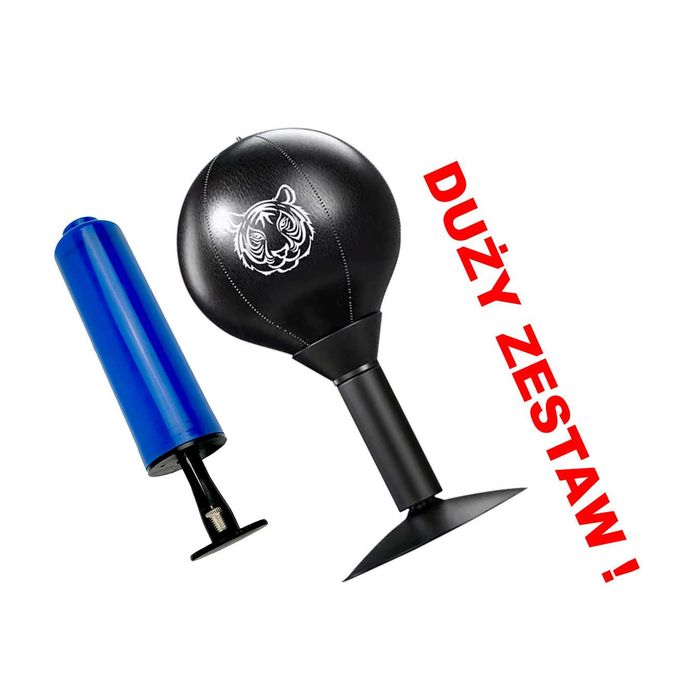 •SUPER CENA• Gruszka Bokserska Przyrząd Do Trenowania w Każdym Miejscu