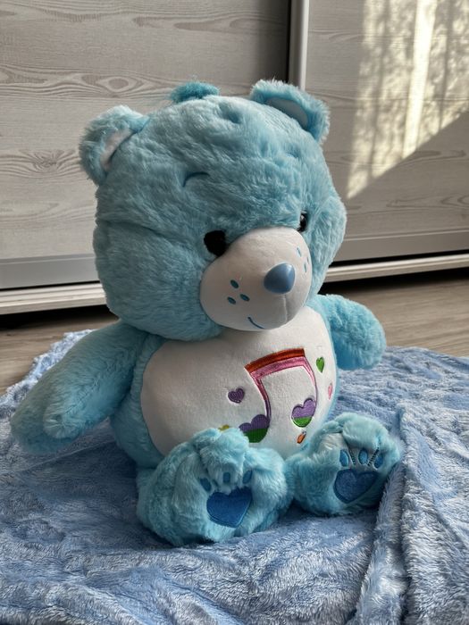 Іграгка плед голубий ведмедик