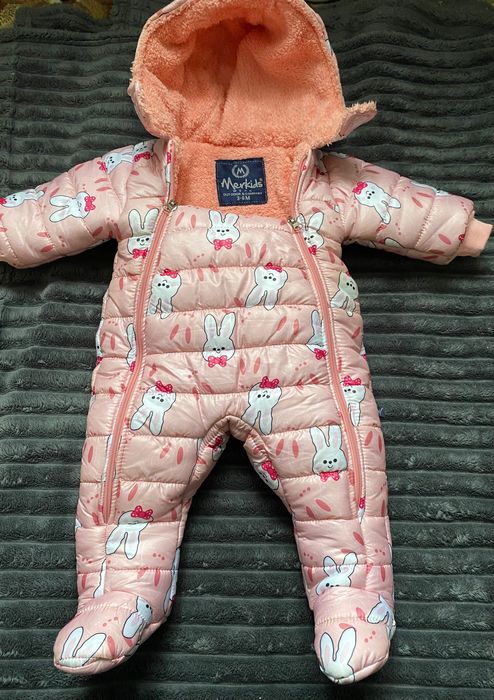 Зимовий теплий дитячий комбінезон