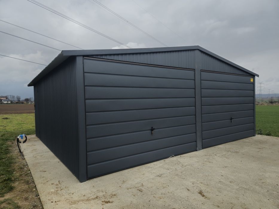 6x5.5 POD Garaze Blaszane Garaż Blaszny Blaszak Blaszaki Garaże Garaz