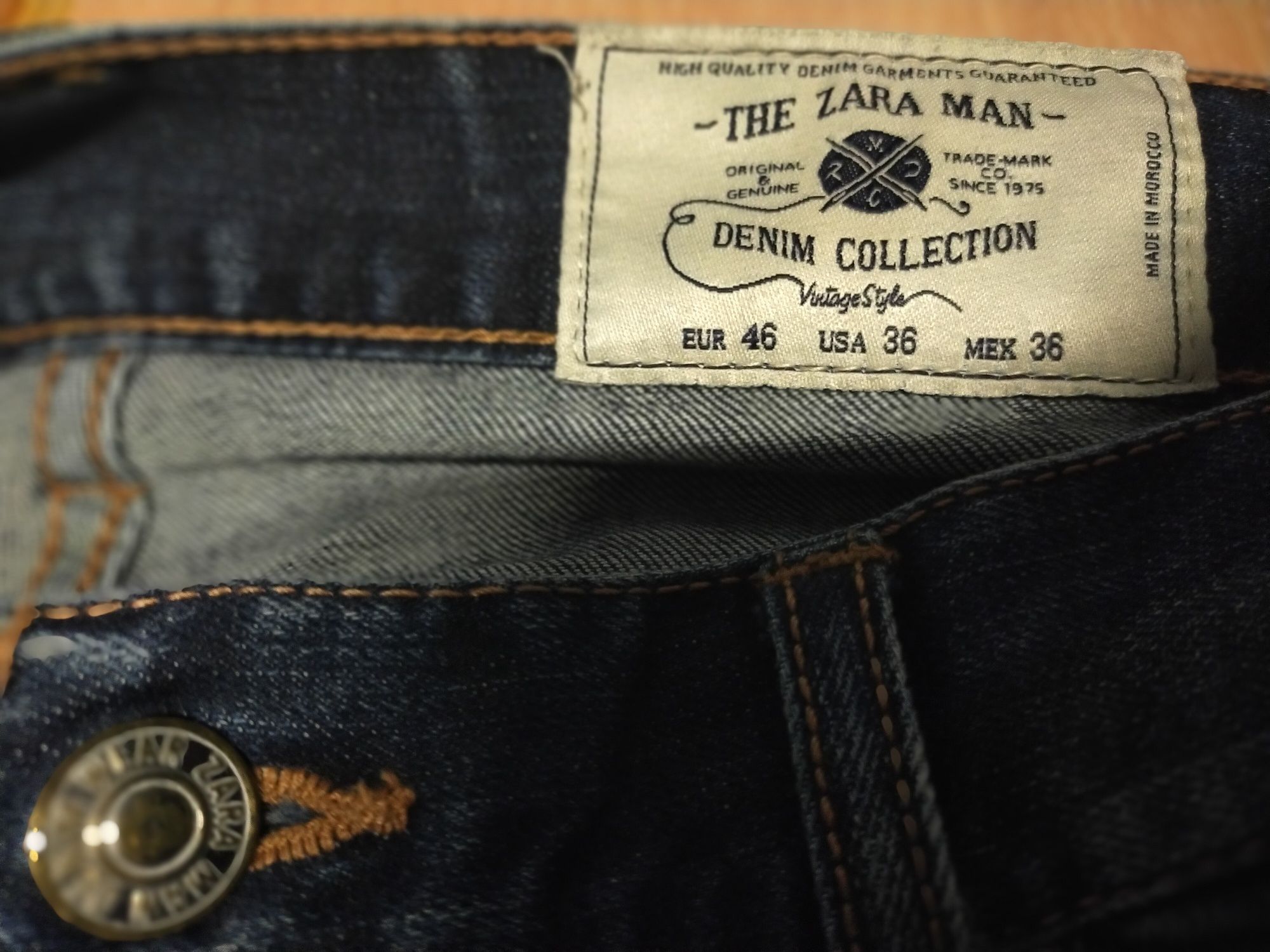 Jeans męskie męskie firmy Zara