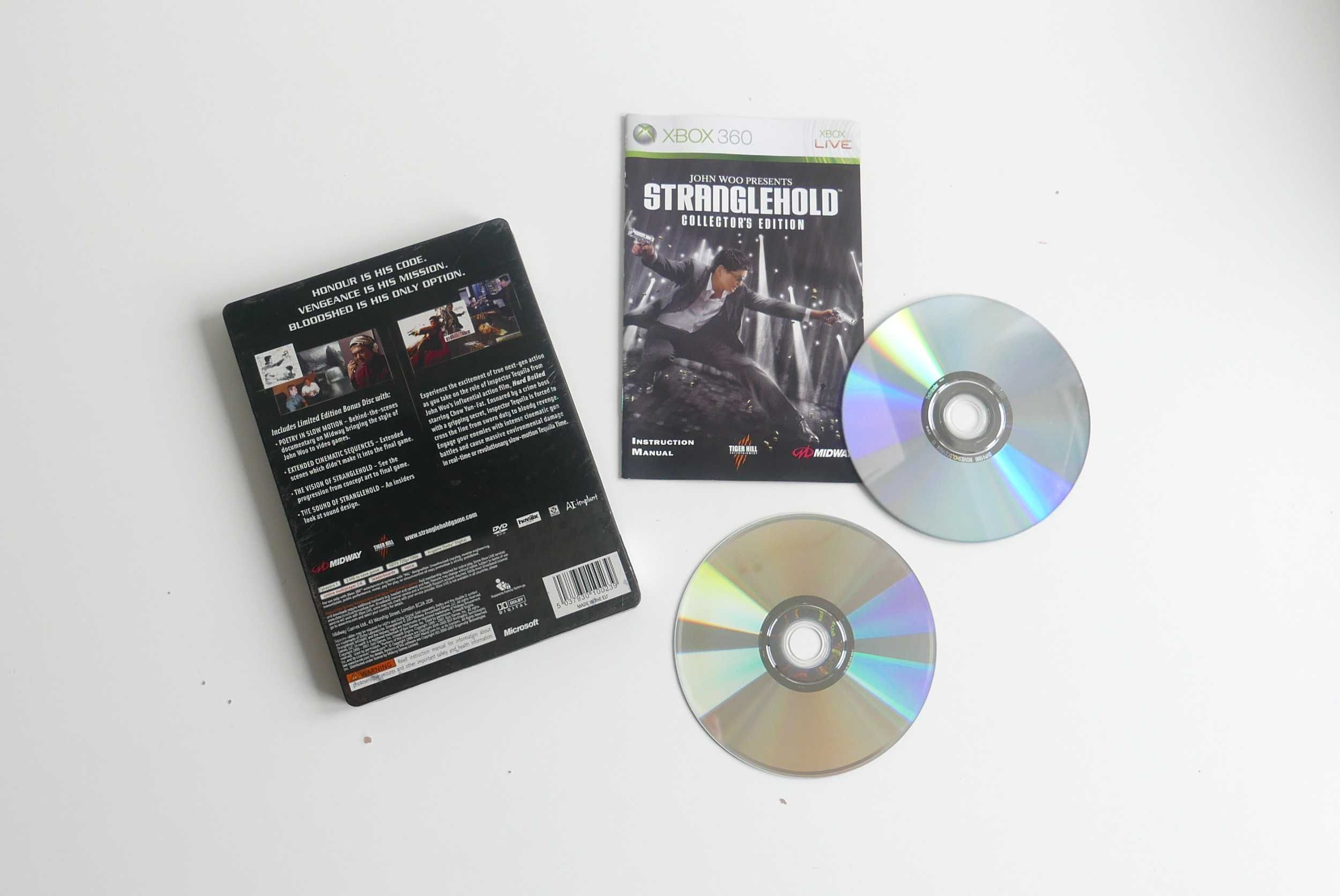 Stranglehold XBOX 360 Collector's Edition Steelbook