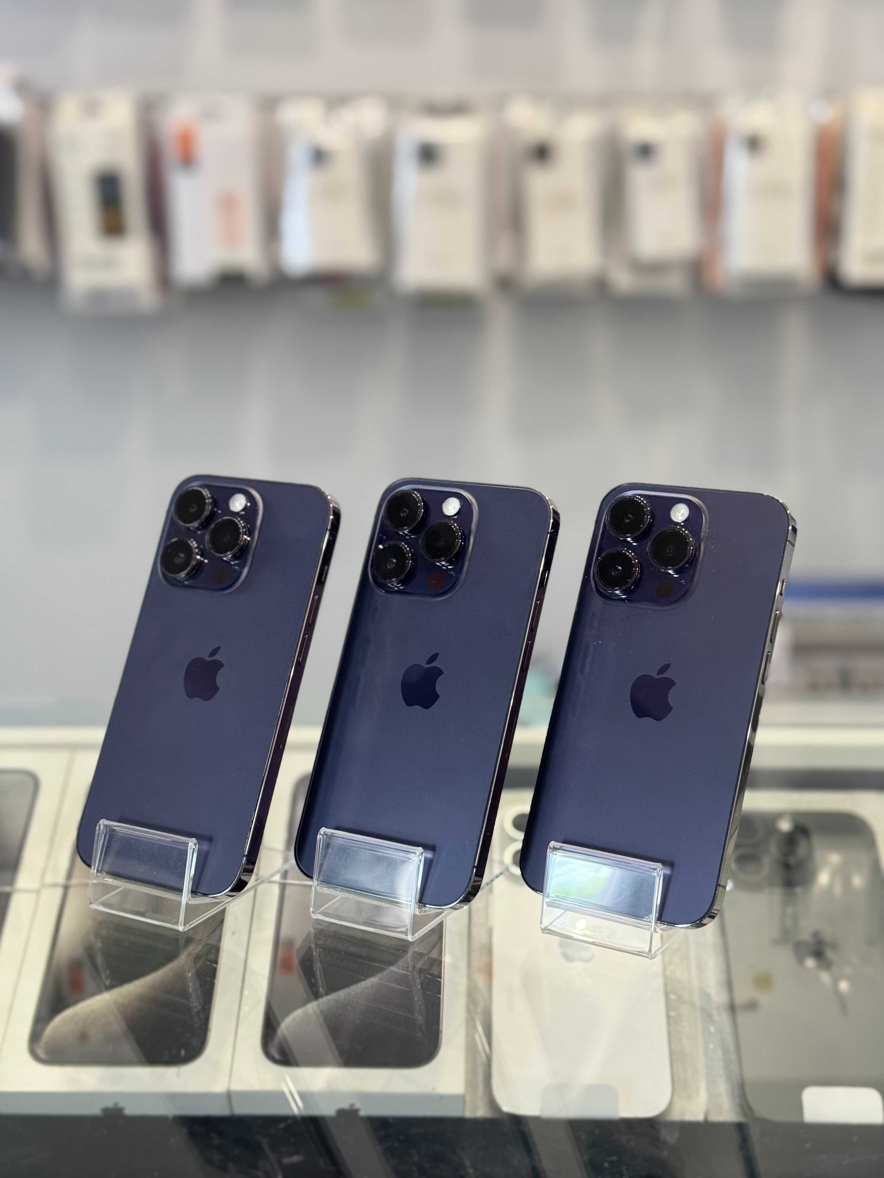 iPhone 14 PRO 256 GB • Deep Purple • 100% bateria • jak NOWE • fiolet