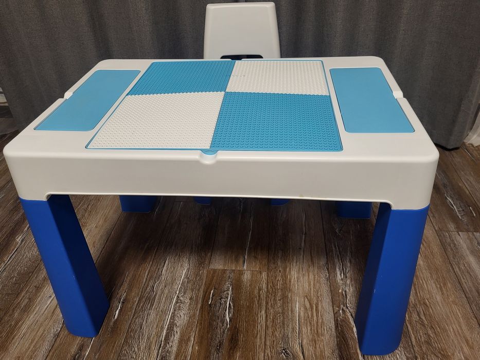 Дитячий столик та  стілець (Lego)