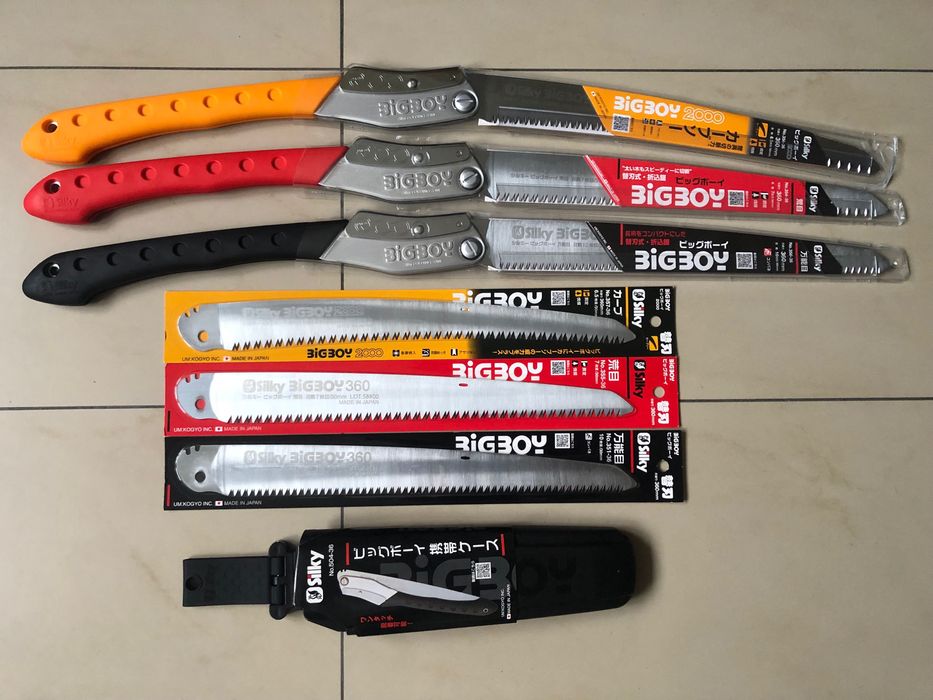 Пили Silky BigBoy 2000/GomBoy/PocketBoy/KatanaBoy - Made in Japan