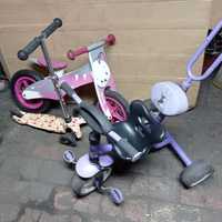 Rowerek dla dzieci biegowy hulajnoga milly mally rower gratis trójkoło