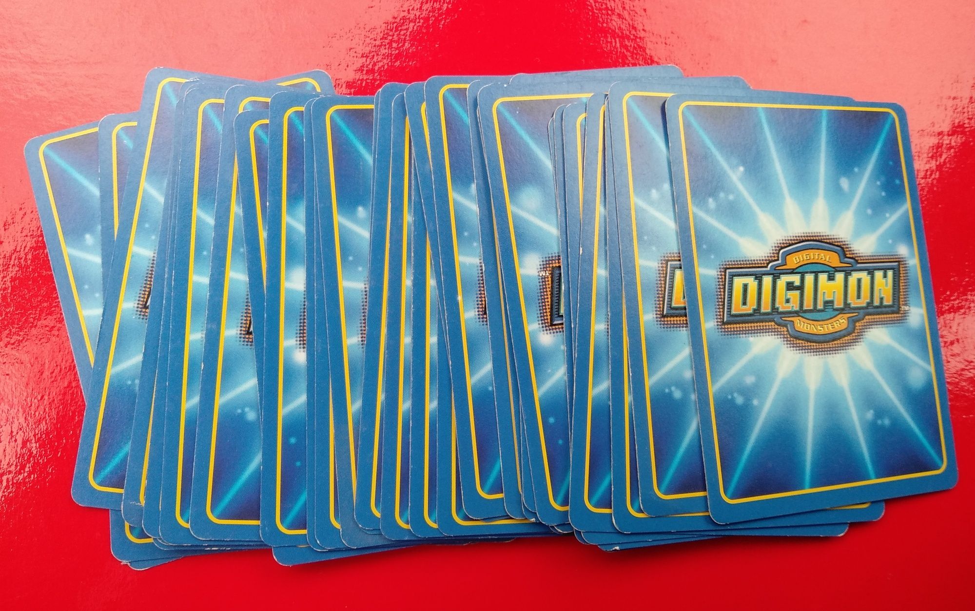 Lote de cartas Digimon