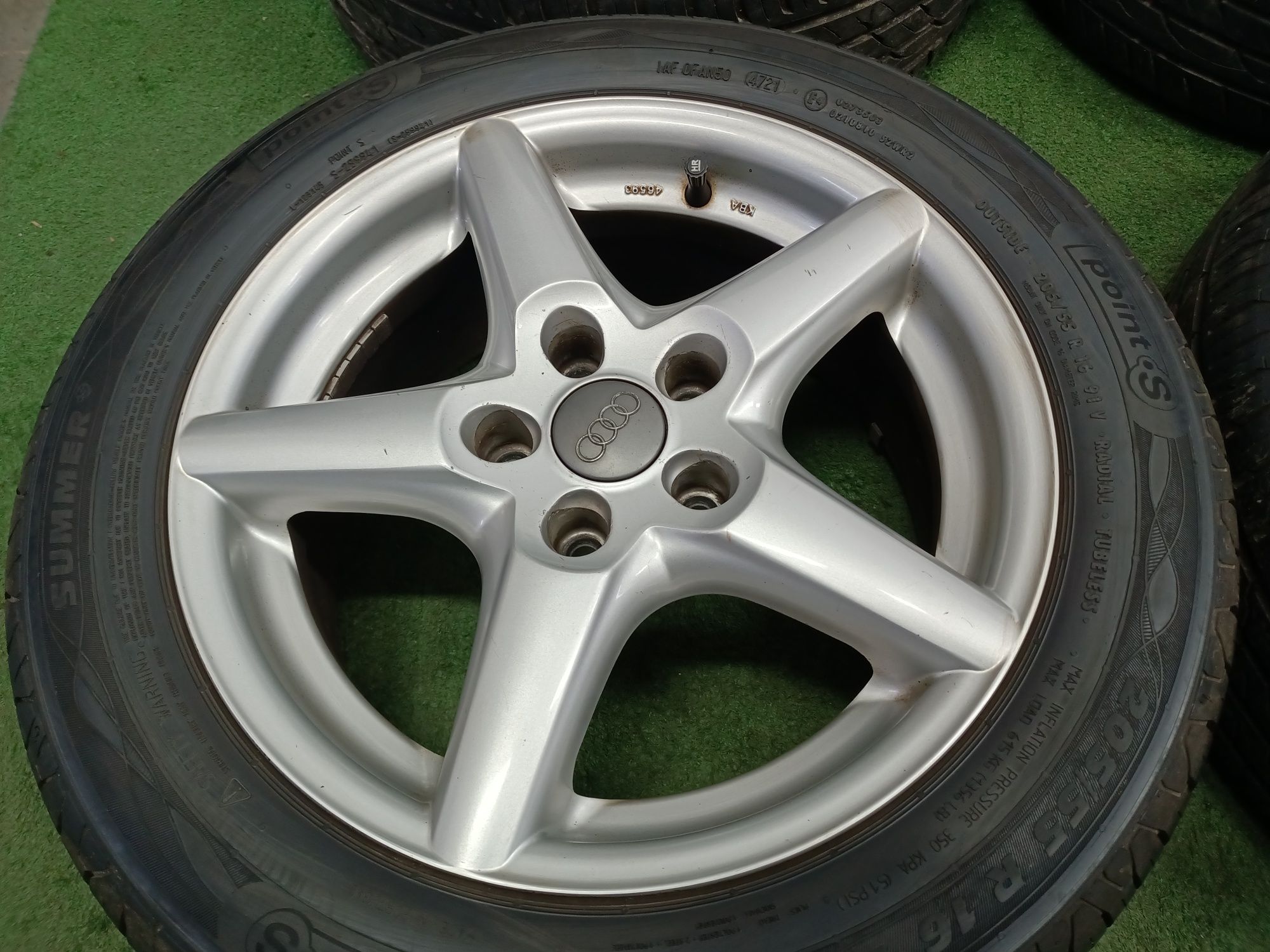 Koła 16" felgi 5x112 et35 opony 205/55/16 Audi a3 a4 a6 VW Passat Golf