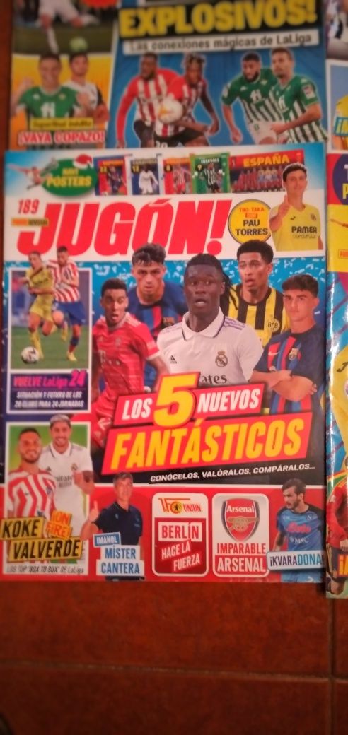 7 Revistas Jugon !, Panini Revistas