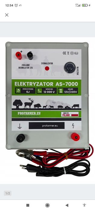 Elektryzator 6 Juli na dziki i inne dzikie zwierzęta