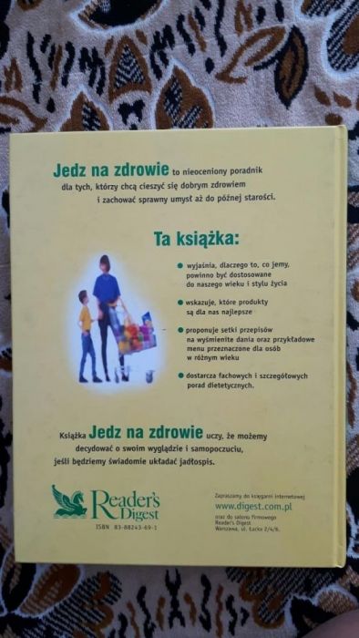 "Jedz na zdrowie" Reader's Digest poradnik o jedzeniu