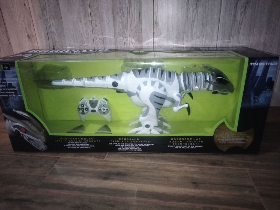 Динозавр на радіокеруванні Robosaur TT320 Інтерактивна іграшка для діт