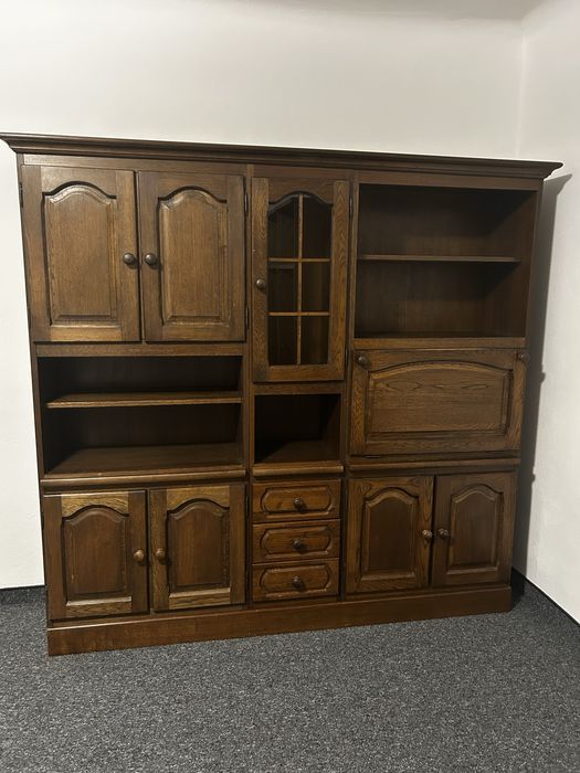 Meblościanka dębowa, okazja!