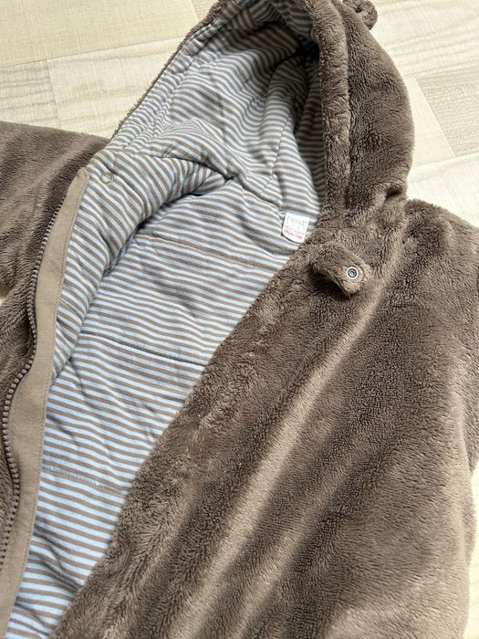 Ciepły miś kombinezon dla niemowlaka 6-9 mce