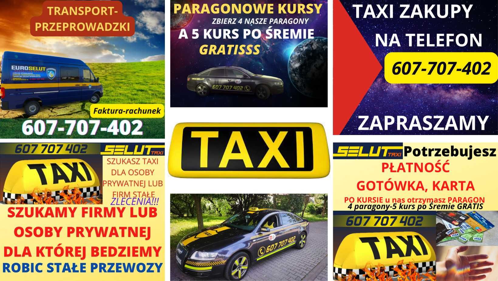 Taxi  osobowe Selut