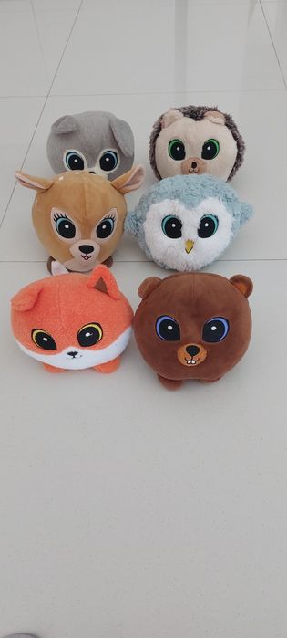 Peluches bando do mar e do  bosque