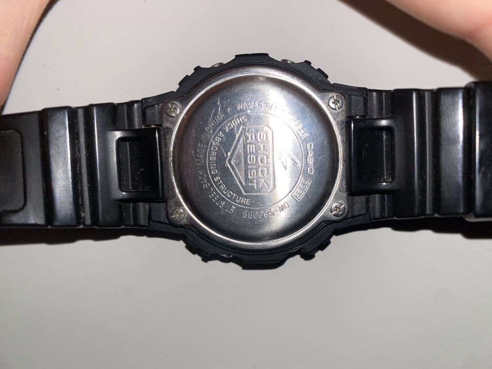 Casio G Shok preto