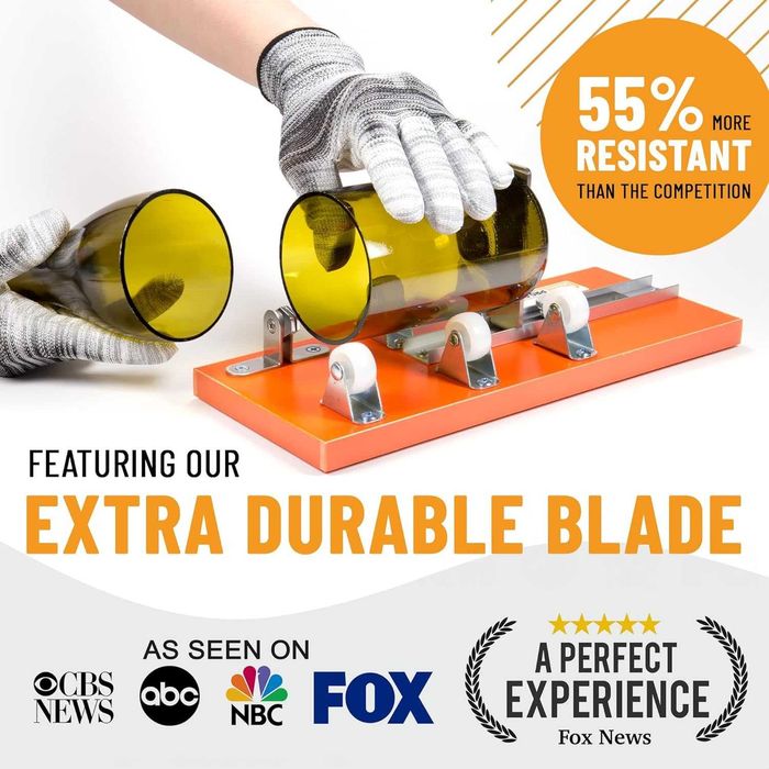 [NOVO] Kit Cortar de garrafas de vidro, frascos, etc