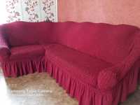 Продам диван розкладний з двома кріслами у відмінному стані б/у