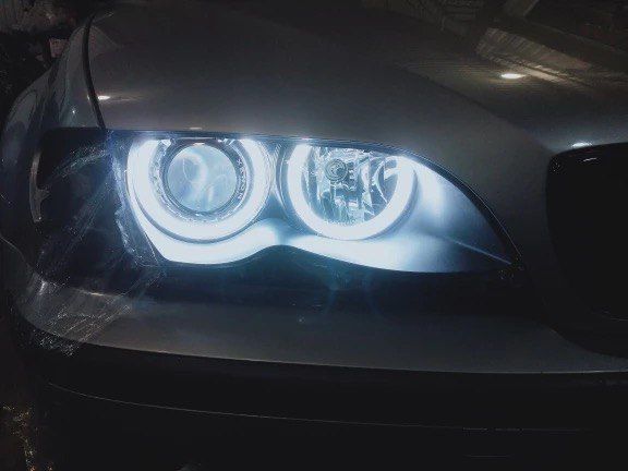 Ringi Cotton LED BMW E46 COUPE sedan Kombi MLECZNE