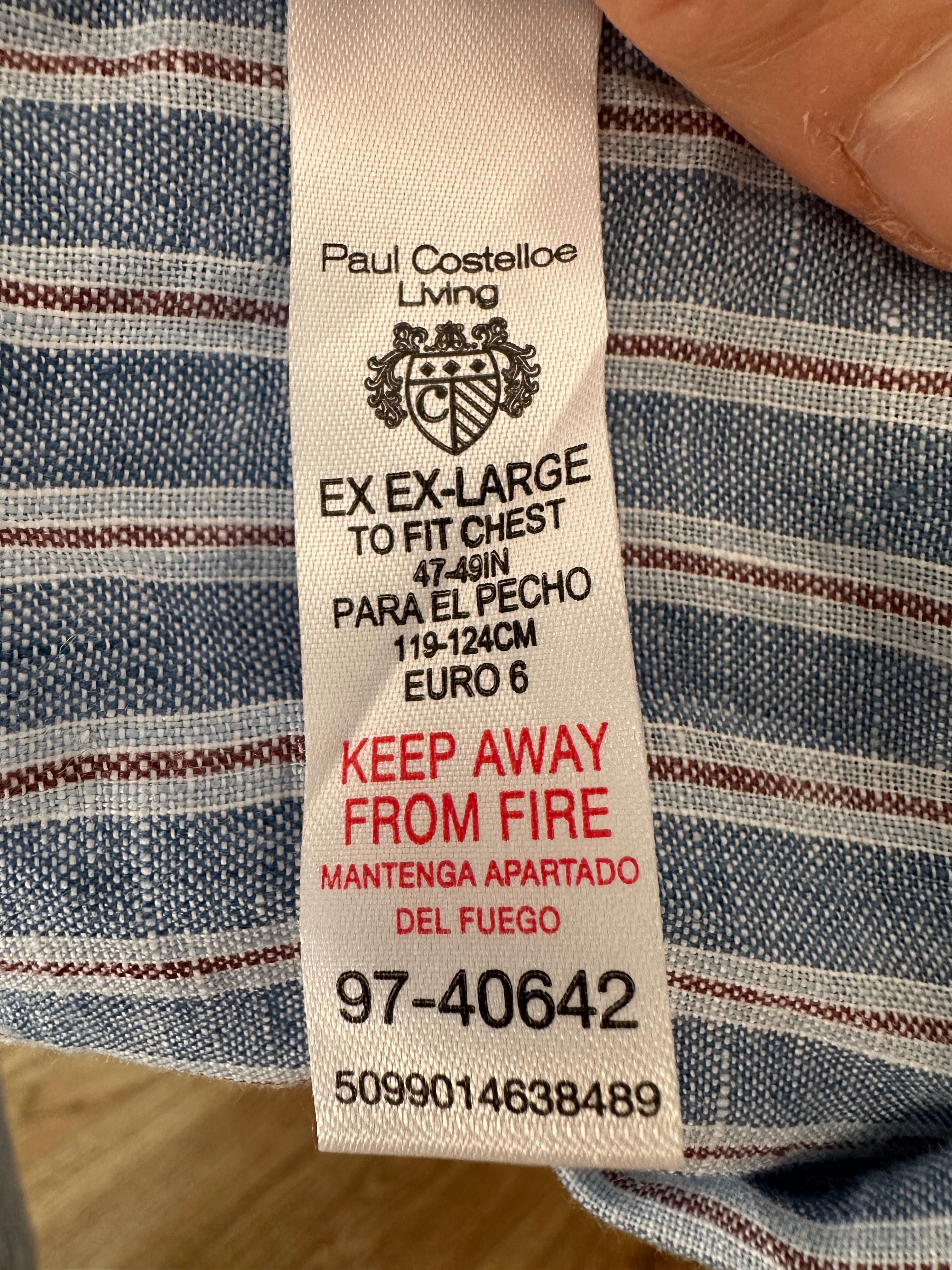 koszula lniana xxl paul costelloe
