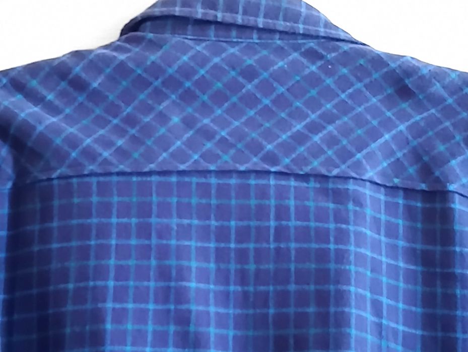 Męska , bawełniana koszula w kratkę - XL - bdb !!