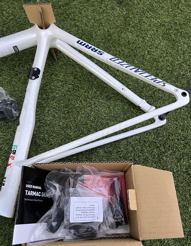 Soecialized tarmac sworks sl8 red bull bora quadro
