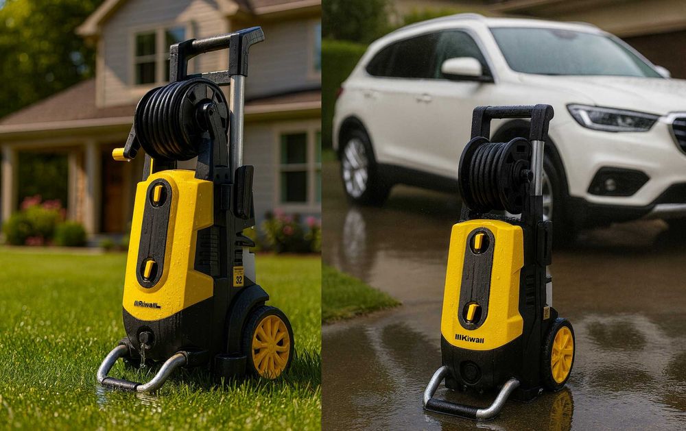 Myjka Ciśnieniowa Riwall 2500w 280barew Pompa Mosiężna Alu okazja fv