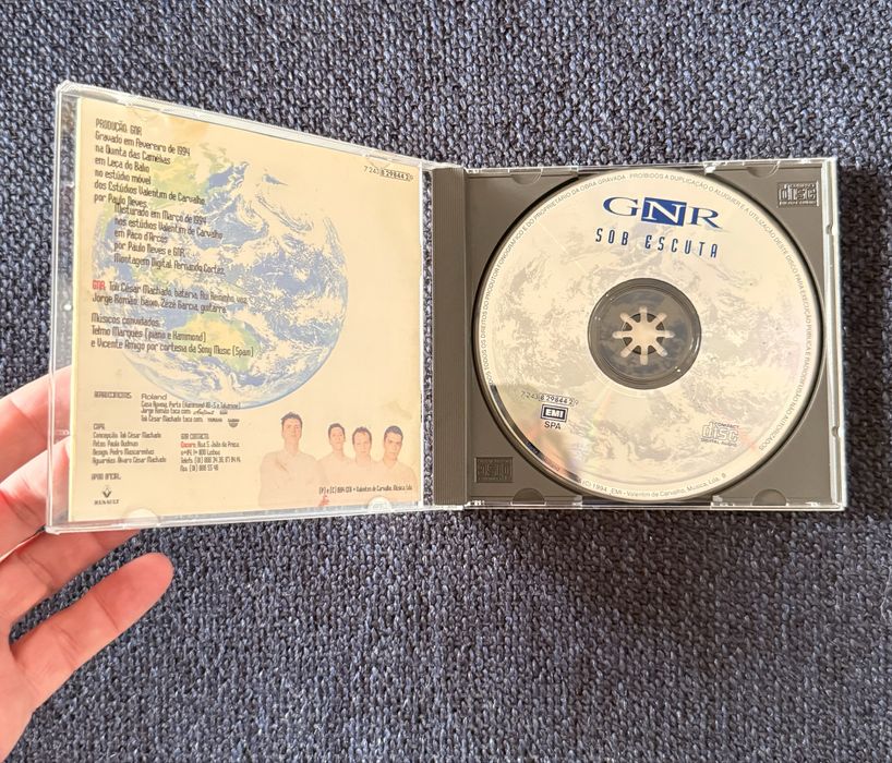 GNR- Sob Escuta CD em Ex estado