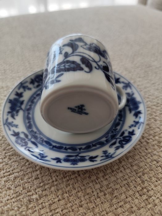 Conjunto Vista Alegre Margão - 6 Chávenas e Pires Impecáveis