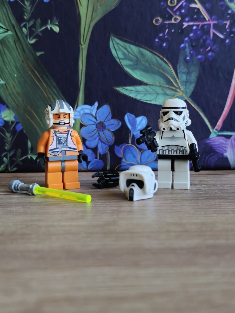 Lego Star Wars Zev Senesca, Stormtrooper Key Chain, Scout Trooper