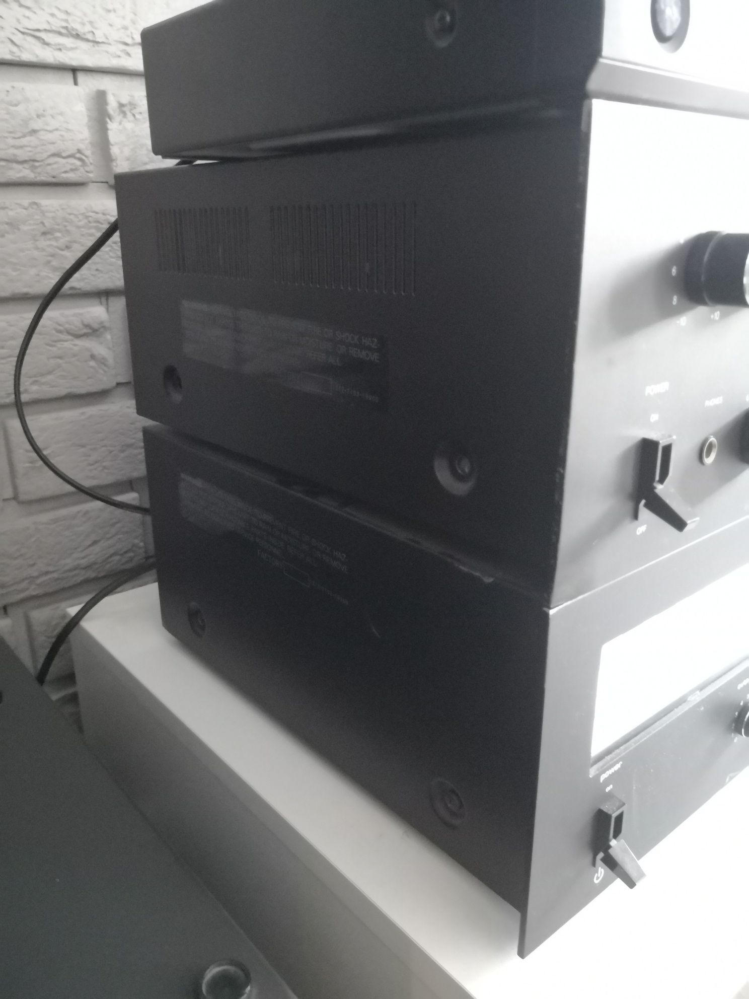 Wieża Sanyo Expert vintage hi-fi wzmacniacz tuner
