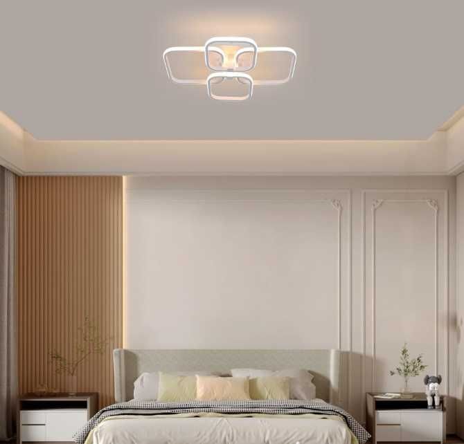 Lampa sufitowa LED biała