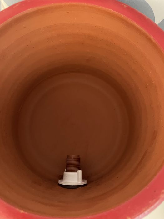 Filtro de barro de 2 litros com pouco uso