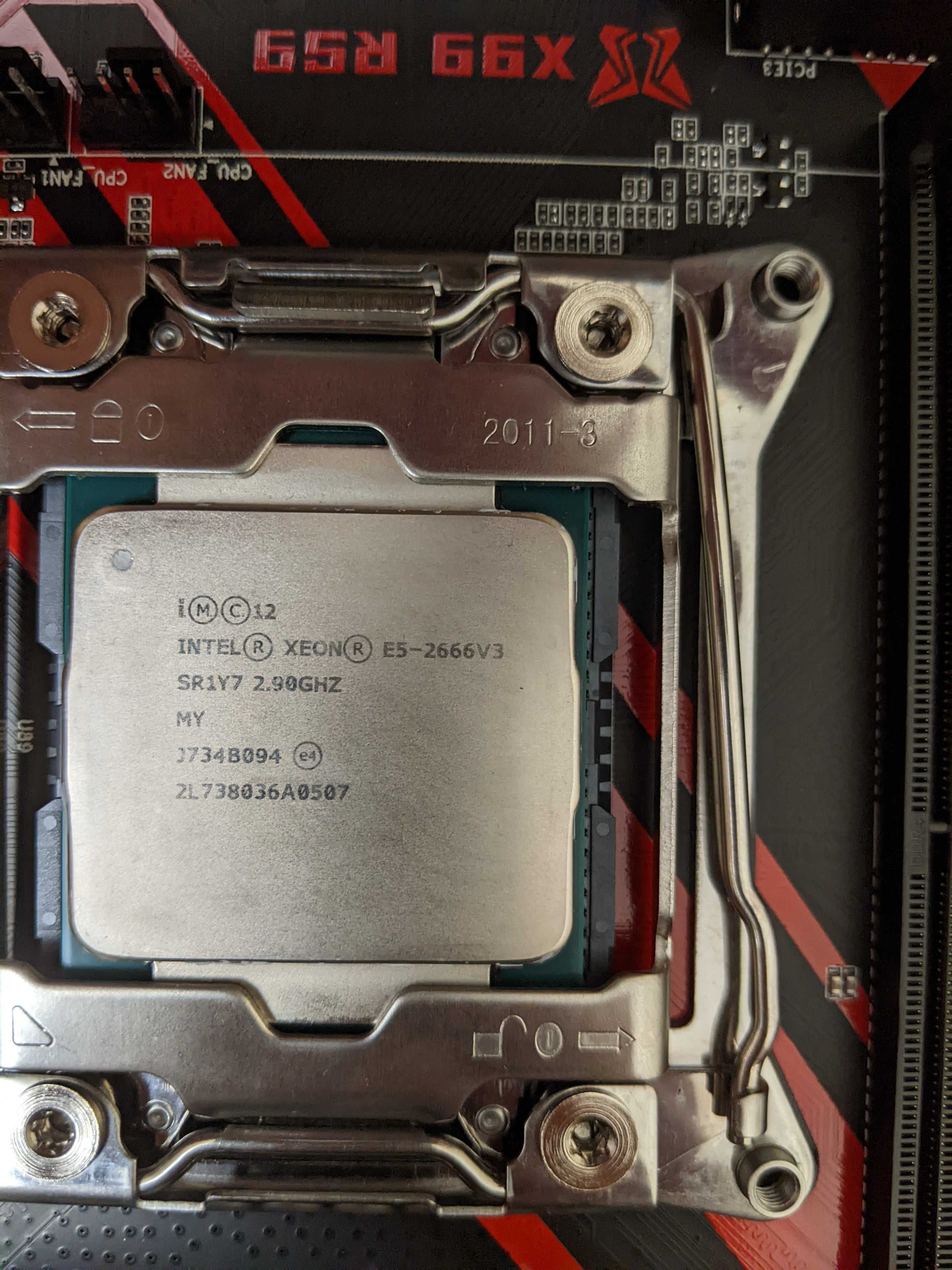 ПЕРША В УКРАЇНІ Machinist X99 RS9 v1.21 + Xeon 2666v3