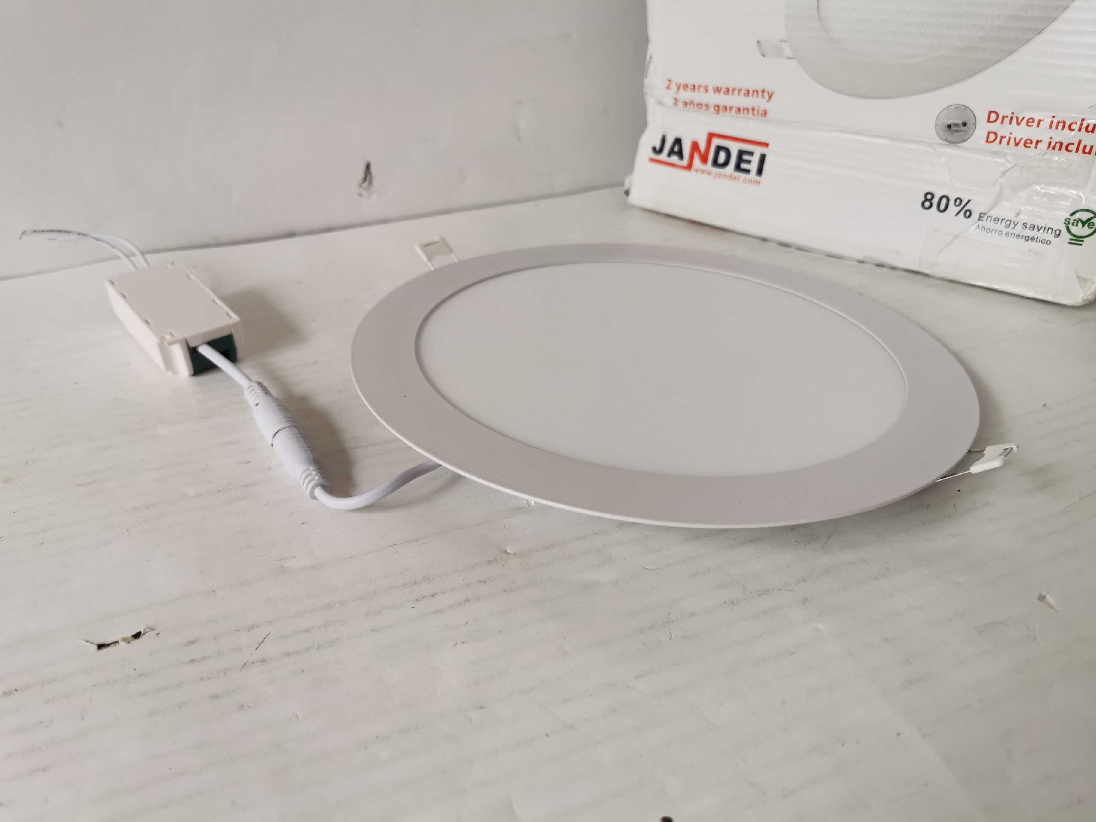 Panel Oczko Lampa LED wpuszczana 18 W Jandei 6000K 22cm