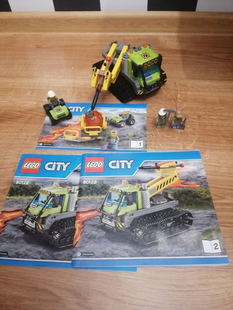 Lego City 60122 - Łazik Wulkaniczny + gratis