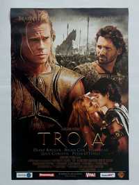 Plakat filmowy oryginalny - Troja
