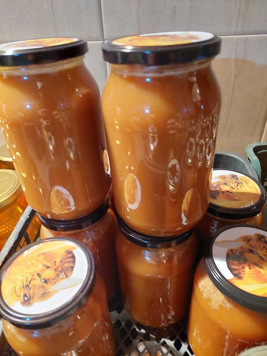 Naturalne Mazurskie miody hurt słoik 900 ml.