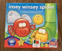 Jogo de tabuleiro para criança - insey winsey spider