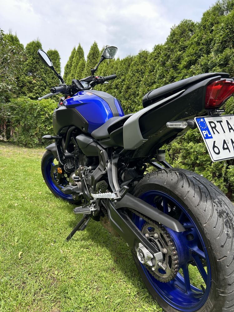 Yamaha MT 07 2020r Zarejestwoany na A2