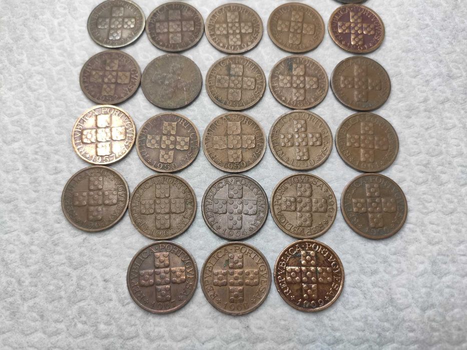 Coleção completa de X Centavos (28 moedas) (RESERVADAS)