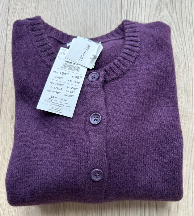 Sweter wełniany Reserved rozmiar S
