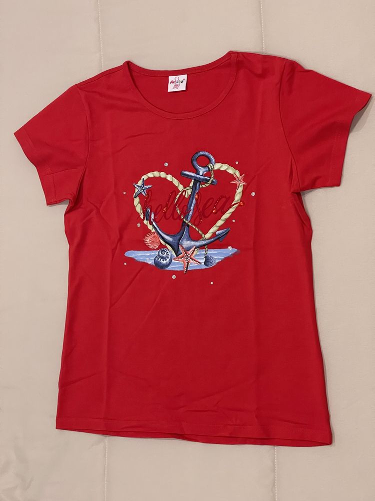 T-shirt da ativo vermelha