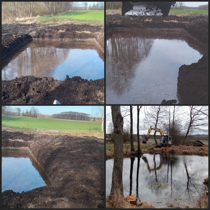 Usługi minikoparka Ziemia Ogrodowa Przyłącza Kanalizacja Oczyszczalnia