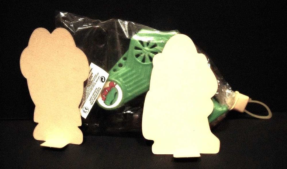 Lança dardos da tartaruga Ninja PEPE antiga